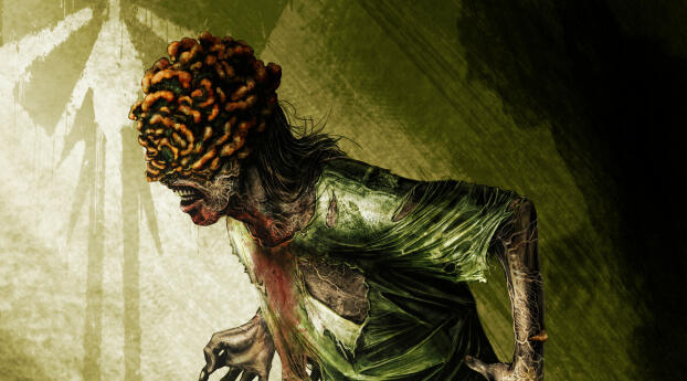 Clicker Art from The Last of Us Wallpaper 640x960 Resolution