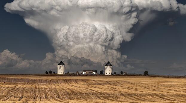 Cloud Explosion Wallpaper