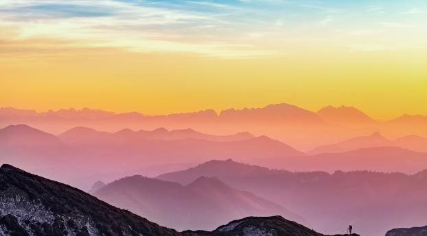 Clouds Nature Mountains Wallpaper 750x1334 Resolution