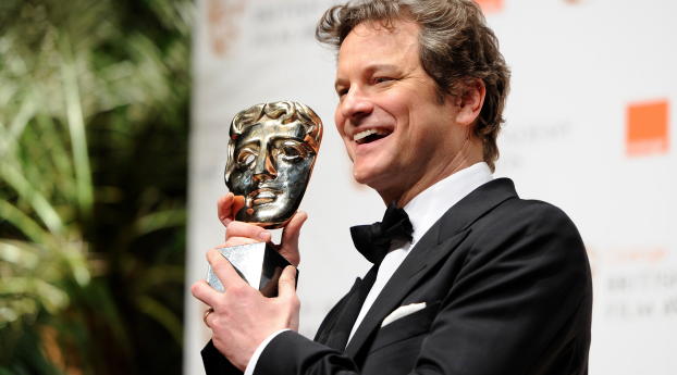 Colin Firth Award Won Wallpaper 240x320 Resolution