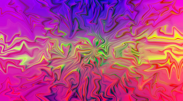 Colorful Abstract Art Wallpaper 2778x1284 Resolution