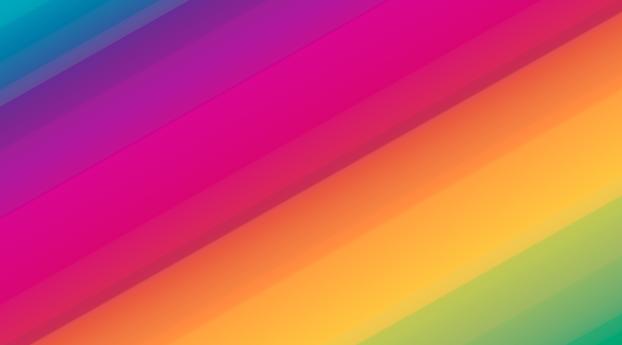 Colorful Diagonal Lines Wallpaper 2048x2048 Resolution