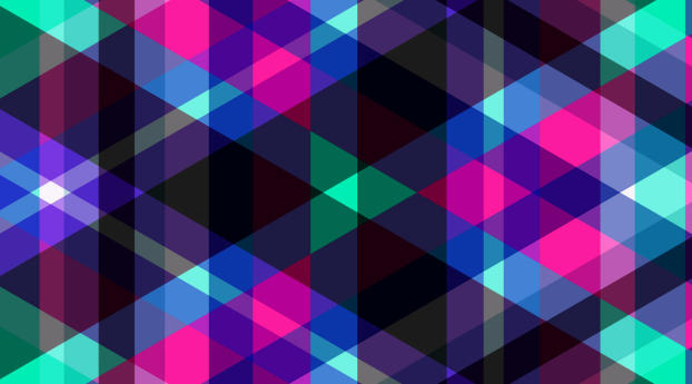 Colorful Diamond Shapes Pattern Wallpaper 720x1544 Resolution