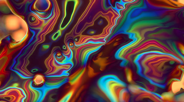 Colorful Fluid Sims Wallpaper