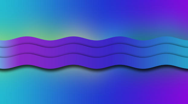 Colorful Wave Wallpaper 7620x4320 Resolution
