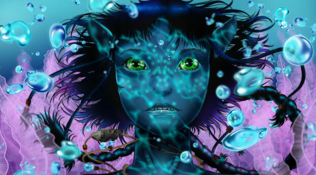 Cool Avatar The Way of Water Digital Art Wallpaper 1920x1080 Resolution