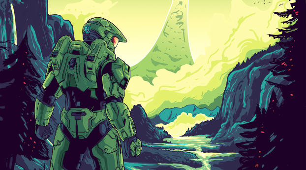 Cool Halo Infinite 2020 Wallpaper