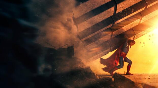 Cool Superman HD Keyart Wallpaper 3840x2400 Resolution