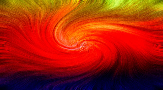 Cool Swirl Colorful Art Wallpaper