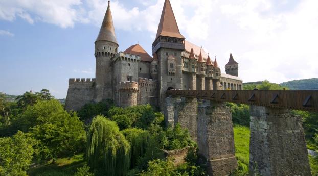 corvin castle, hunedoara, transylvania Wallpaper 2560x1600 Resolution