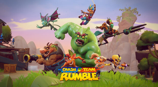 Crash Team Rumble 2023 Wallpaper 2560x1700 Resolution