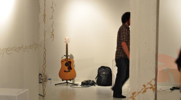 cregg kowalsky, guitar, light Wallpaper 1360x768 Resolution