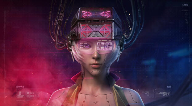 CrossFire Gaming Cyborg Wallpaper