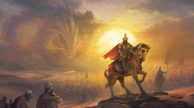 Crusader Kings HD Gaming Wallpaper 3440x1440 Resolution