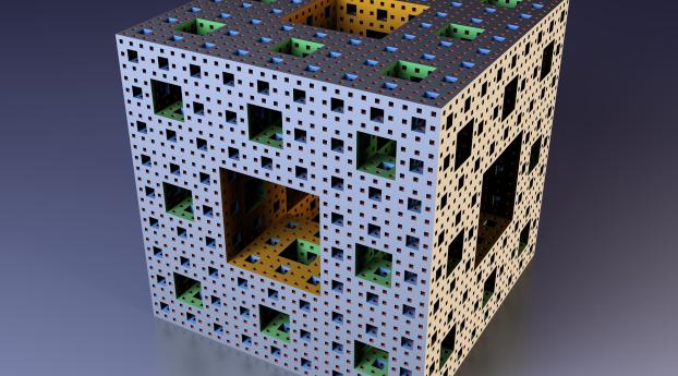 cube, fractal, mandelbrot Wallpaper