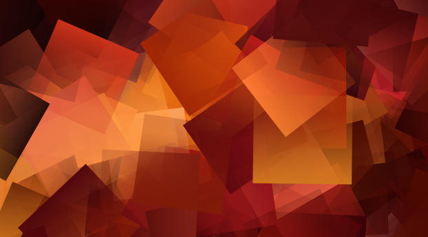 Cube Geometry Gradient Linux Wallpaper