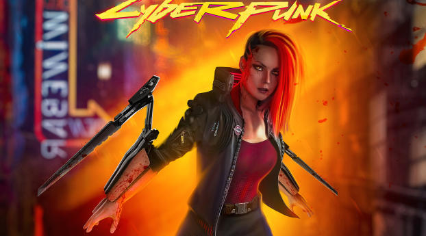 Cyberpunk 2077 Female Concept Art Wallpaper 2248x2248 Resolution