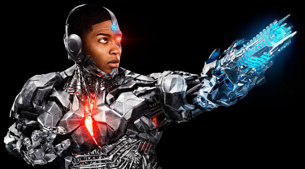 Cyborg In Justice League 2017 Wallpaper 2174x1120 Resolution