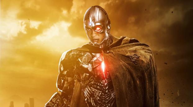 Cyborg Zack Snyder's Justice League Wallpaper 320x320 Resolution
