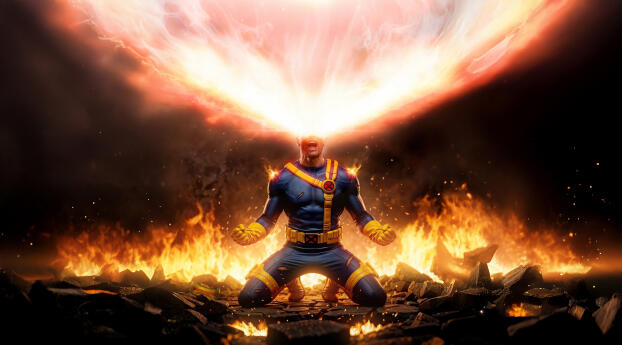 Cyclops Anger In Avengers Doomsday Wallpaper