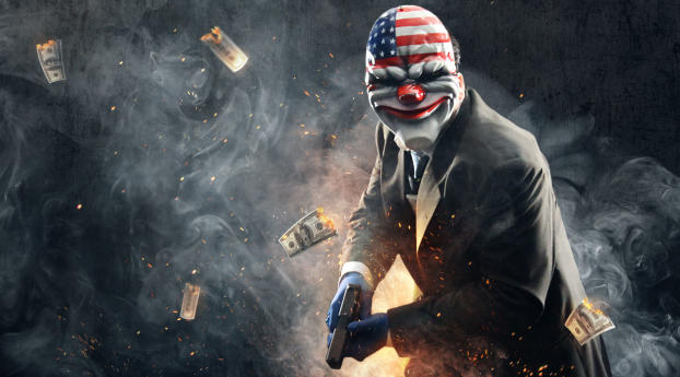 Dallas From Payday 2 Wallpaper 1440x3120 Resolution
