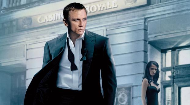 Daniel Craig as James Bond wallpaper Wallpaper 1366x768 Resolution