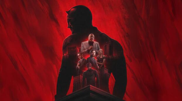 Daredevil 4k Cool Poster Wallpaper 1024x768 Resolution