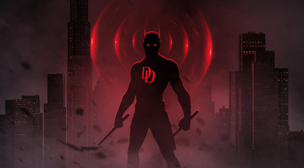 Daredevil FanArt 2021 Wallpaper 1080x1620 Resolution