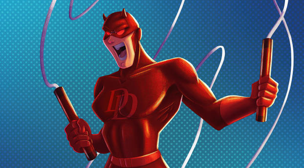 Daredevil Marvel Comic Art Wallpaper 1080x2244 Resolution