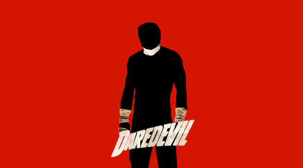 Daredevil Minimalism Poster Wallpaper 640x960 Resolution