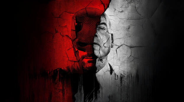 Daredevil X Kingpin 2025 Poster Wallpaper 1080x2160 Resolution
