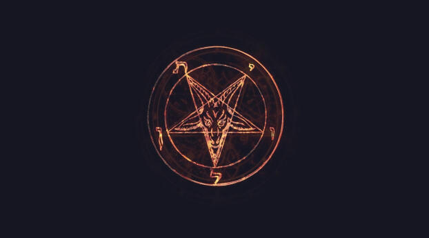 Dark Occult Symbol Wallpaper 1080x2400 Resolution