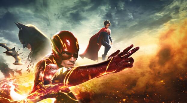 DC 2023 The Flash Movie Wallpaper