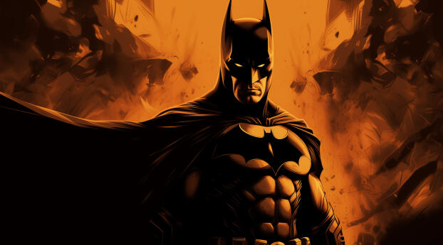DC Batman HD Superhero Art Wallpaper 1920x1080 Resolution