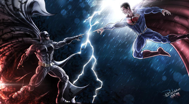 Wallpaper Superman, Batman, Superhero, dc Comics, Darkseid, Background -  Download Free Image