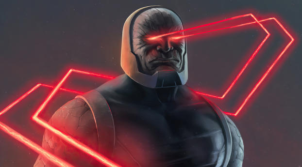 DC Darkseid Art Comic Wallpaper 1440x3200 Resolution