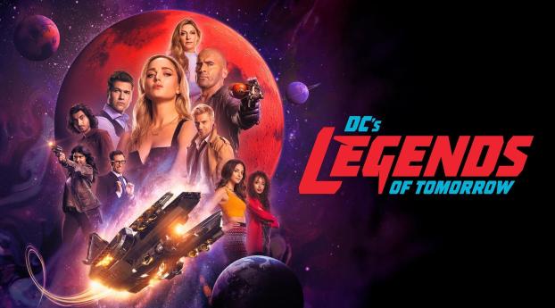 DC's Legends Of Tomorrow 2021 Wallpaper