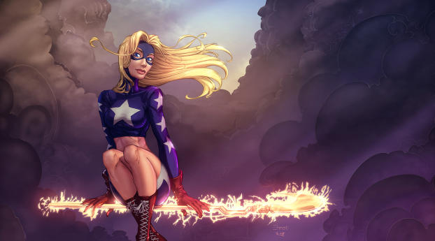 DC Stargirl 2020 Art Wallpaper 720x1570 Resolution