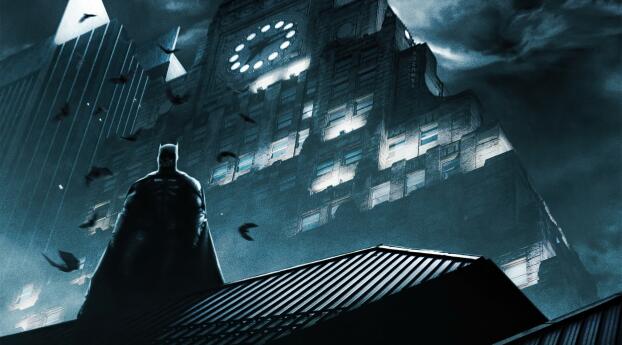 DC The Batman 4K Art Wallpaper 3840x2160 Resolution