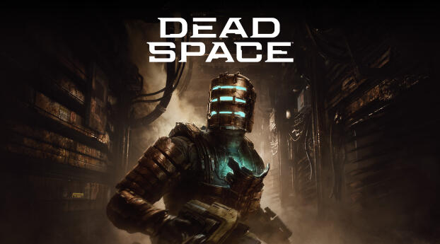 Dead Space 2023 Gaming Poster Wallpaper 1200x400 Resolution