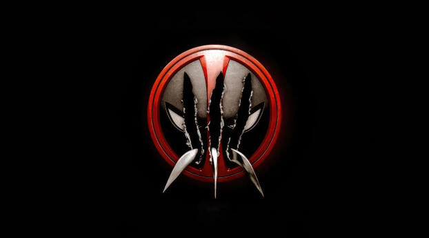 Deadpool 3 Movie Logo Wallpaper 1350x689 Resolution