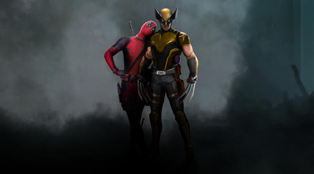 1080x1920 Deadpool 3 with Wolverine 5K Art Iphone 7, 6s, 6 Plus and Pixel  XL ,One Plus 3, 3t, 5 Wallpaper, HD Superheroes 4K Wallpapers, Images,  Photos and Background - Wallpapers Den
