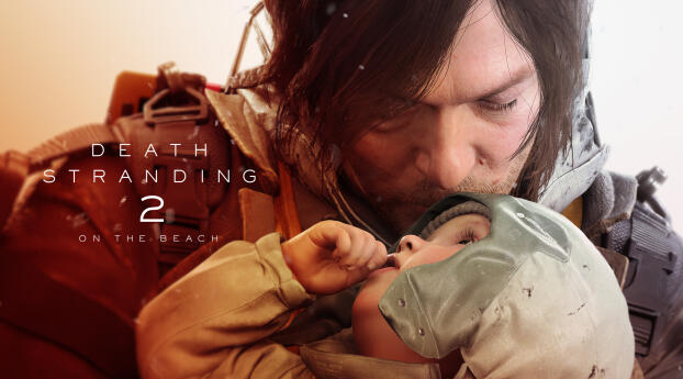 Death Stranding 2 On The Beach HD Gaming Cover Wallpaper