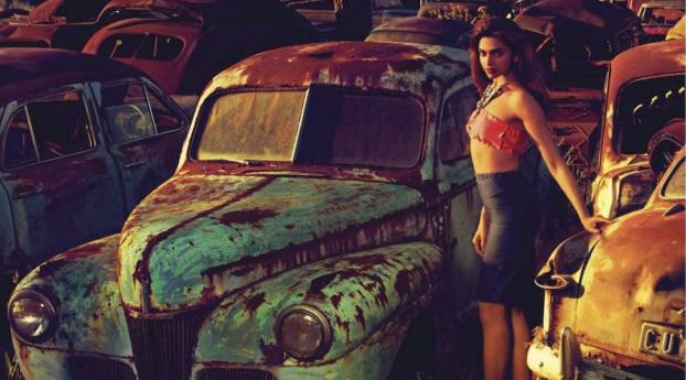 Deepika Padukone Vogue Photoshoot Album  Wallpaper
