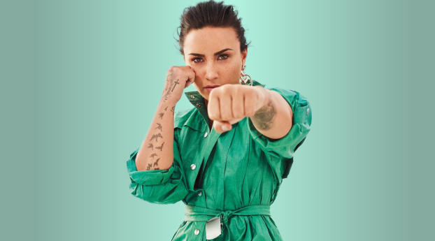 Demi Lovato InStyle Magazine 2018 Wallpaper 1440x2561 Resolution