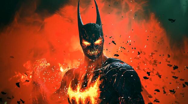 Demon Batman Suicide Squad Wallpaper