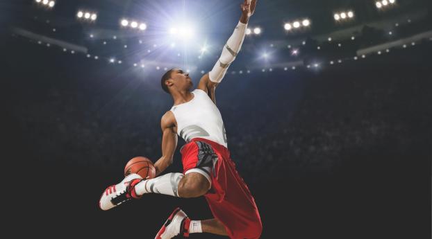derrick rose, slam dunk, basketball Wallpaper 1440x2960 Resolution