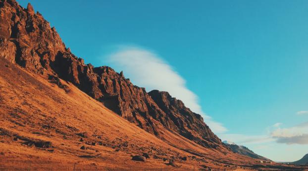 desert, hills, road Wallpaper 480x800 Resolution