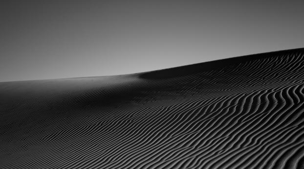 desert, sand, monochrome Wallpaper 2160x3840 Resolution