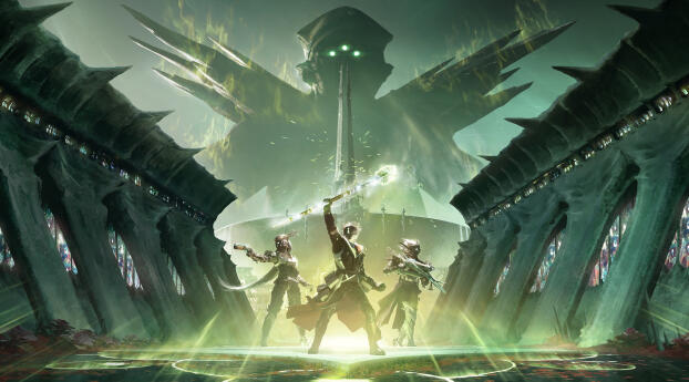 Destiny 2 Season of the Witch Sword Wallpaper 320x480 Resolution